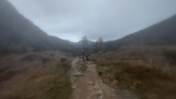 Photo de Lineke Eerkens le long du parcours