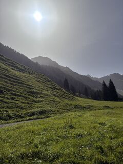 Foto von Anna Bräutigam entlang der Tour