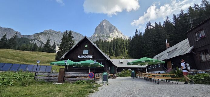 Foto von Karin entlang der Tour