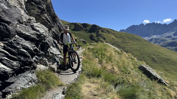 Photo de luca santini le long du parcours