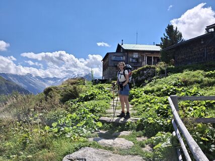 Foto de Peter spierenburg a lo largo del recorrido