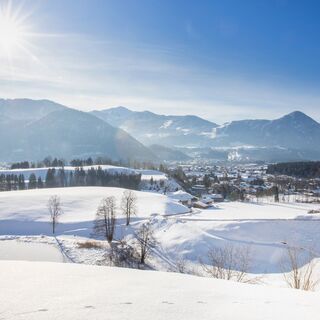 Winterpanoramablick vom Pulvererhof Kramsach