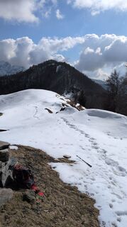 Foto von Margherita Polini entlang der Tour