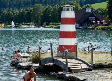 Leuchtturm am Stubenbergsee, ApfelLand-Stubenbergsee in der Oststeiermark