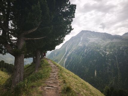Foto von Laszlo entlang der Tour