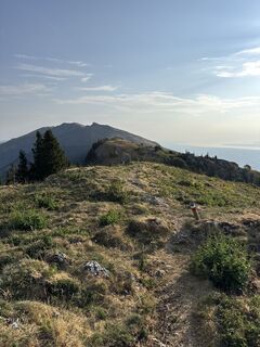 Photo de Peter Duerig le long du parcours