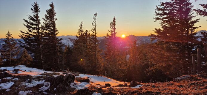 Foto von Peter Strohmayer entlang der Tour