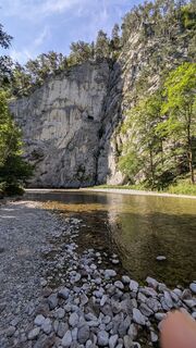 Foto von Jele Hannes entlang der Tour