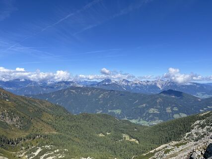 Photo de Bernhard Koller le long du parcours