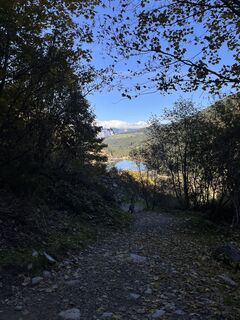 Photo de Hugo Van de Water le long du parcours