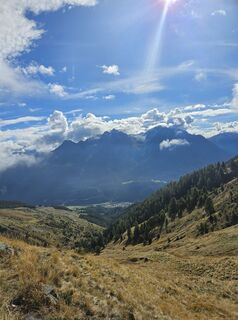 Fotografia z Tobias Bernhard na trase