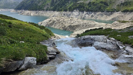 Photo de Monika Rohrer le long du parcours