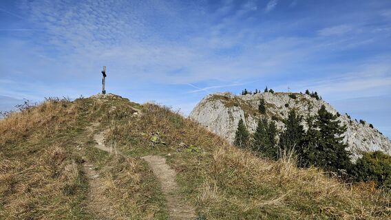 Photo de Christian Thomas le long du parcours