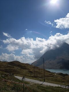 Foto von Aner entlang der Tour