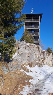 Zdjęcie z Johanna Bachlechner wzdłuż trasy