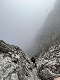 Foto von Noah Seebacher entlang der Tour