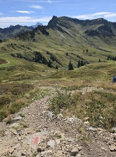 Foto von Gudrun Lippert entlang der Tour