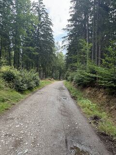 Foto von Jakub Kałuski entlang der Tour