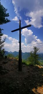 Zdjęcie z Klaus Lehner wzdłuż trasy