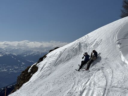 Foto de Dominik + Annette a lo largo del recorrido