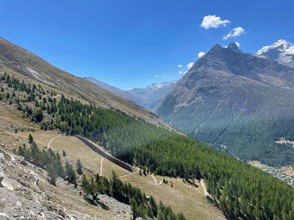 Blick von Zingelstapfu zum Mattmarkdamm