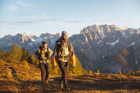 Wandern im Herbst am Hochstein