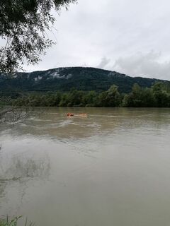 Foto von Dagmar Hofer entlang der Tour