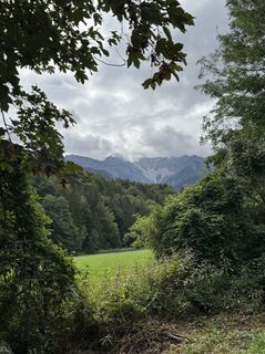 Photo de Denise Miller le long du parcours