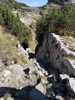 Foto von Gerda Brandt entlang der Tour