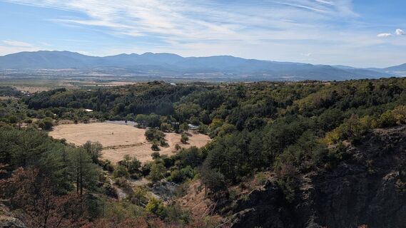 Foto de Ute Heilenz a lo largo del recorrido