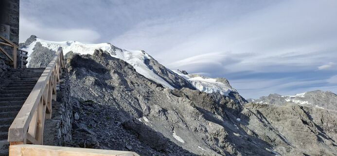 Photo de David Bubenheim le long du parcours