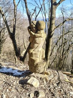 Photo de Daniele Berini le long du parcours