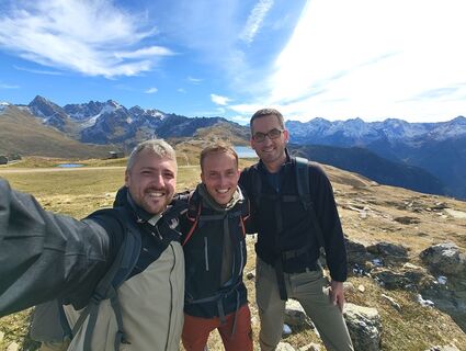 Photo de Fabian Münster le long du parcours
