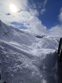 Foto de Andrea Argiolas a lo largo del recorrido