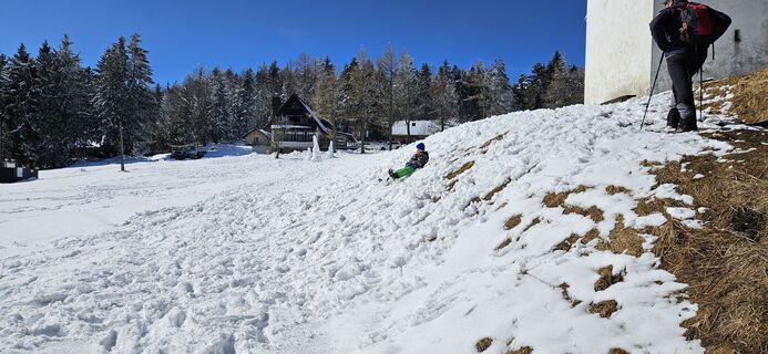 Foto von Mateja Rečnik entlang der Tour