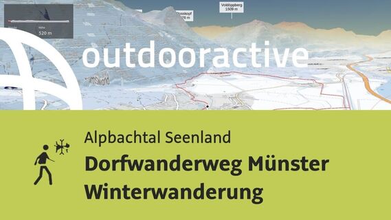 Winterwanderung im Alpbachtal Seenland: Dorfwanderweg Münster Winterwanderung