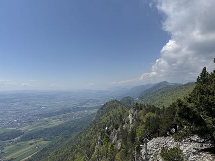 Foto von Hans Schneider entlang der Tour