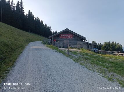 Foto von Karl-Heinz entlang der Tour