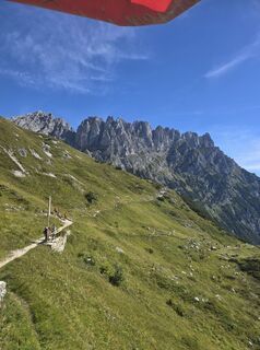 Foto von Mike Schade entlang der Tour