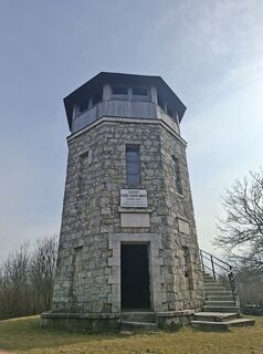 Zdjęcie z Henriette Mussger wzdłuż trasy