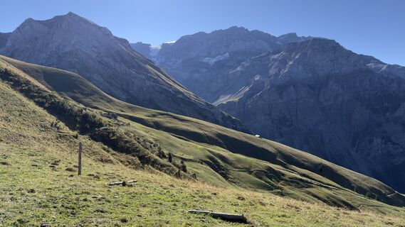 Foto von Peter Burki entlang der Tour