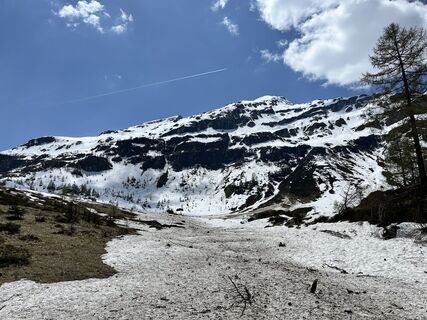 Foto von Kerstin Albrecht entlang der Tour