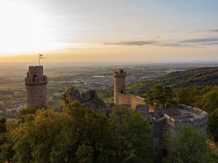 Tourismus Service Bergstrasse Burgensteig Auerbacher Schloss Fernblick Thomas Fischer
