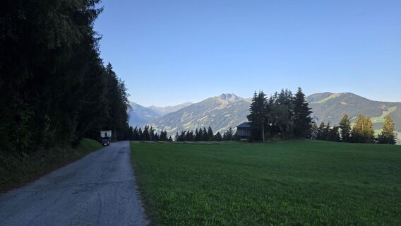Photo de Alfred Margreiter le long du parcours