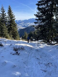Foto von Karl Hohenwarter entlang der Tour