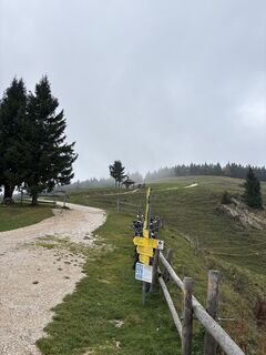 Photo de Heinz Sperl le long du parcours