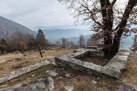 Prähistorische Befestigungsanlage von Tegna