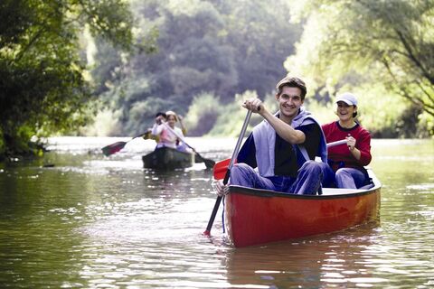 Kanufahrt auf der Lafnitz