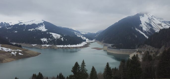 Foto van Oliver Cristea langs de tour