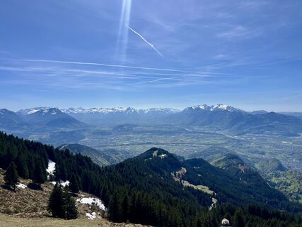 Foto von Aurelian Böhler entlang der Tour
